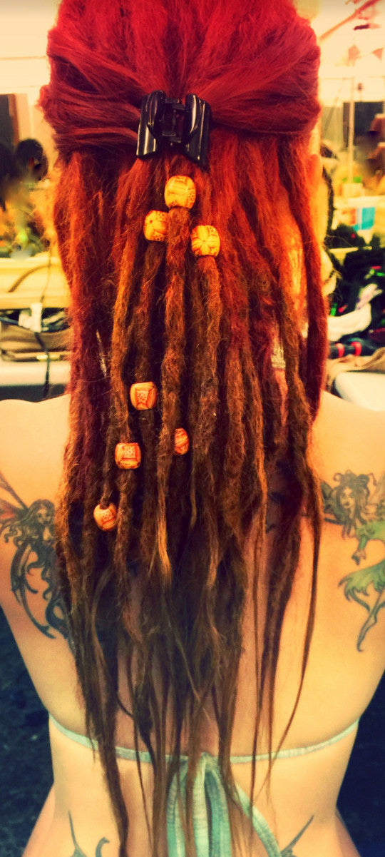 INDIVIDUAL LOCS -  (1 EACH) LOC EXTENSIONS STRAIGHT TEXTURE